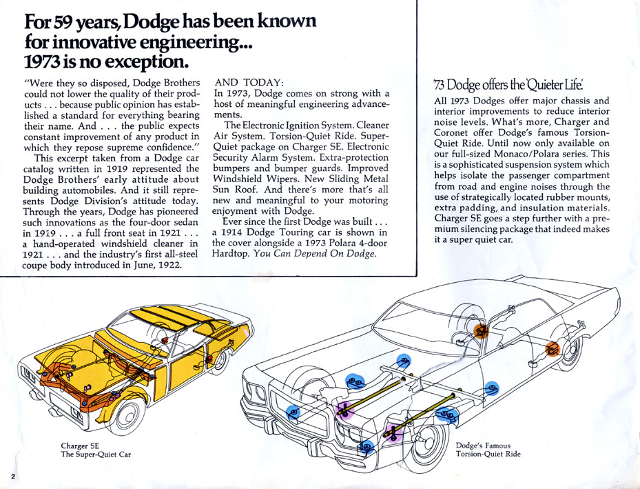 1973 Dodge Brochure Page 21